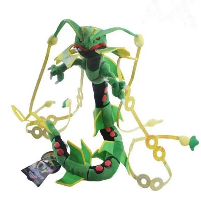 PKM mega rayquaza плюшевые игрушки-куклы меч и щит мягкие плюшевые игрушки для детей