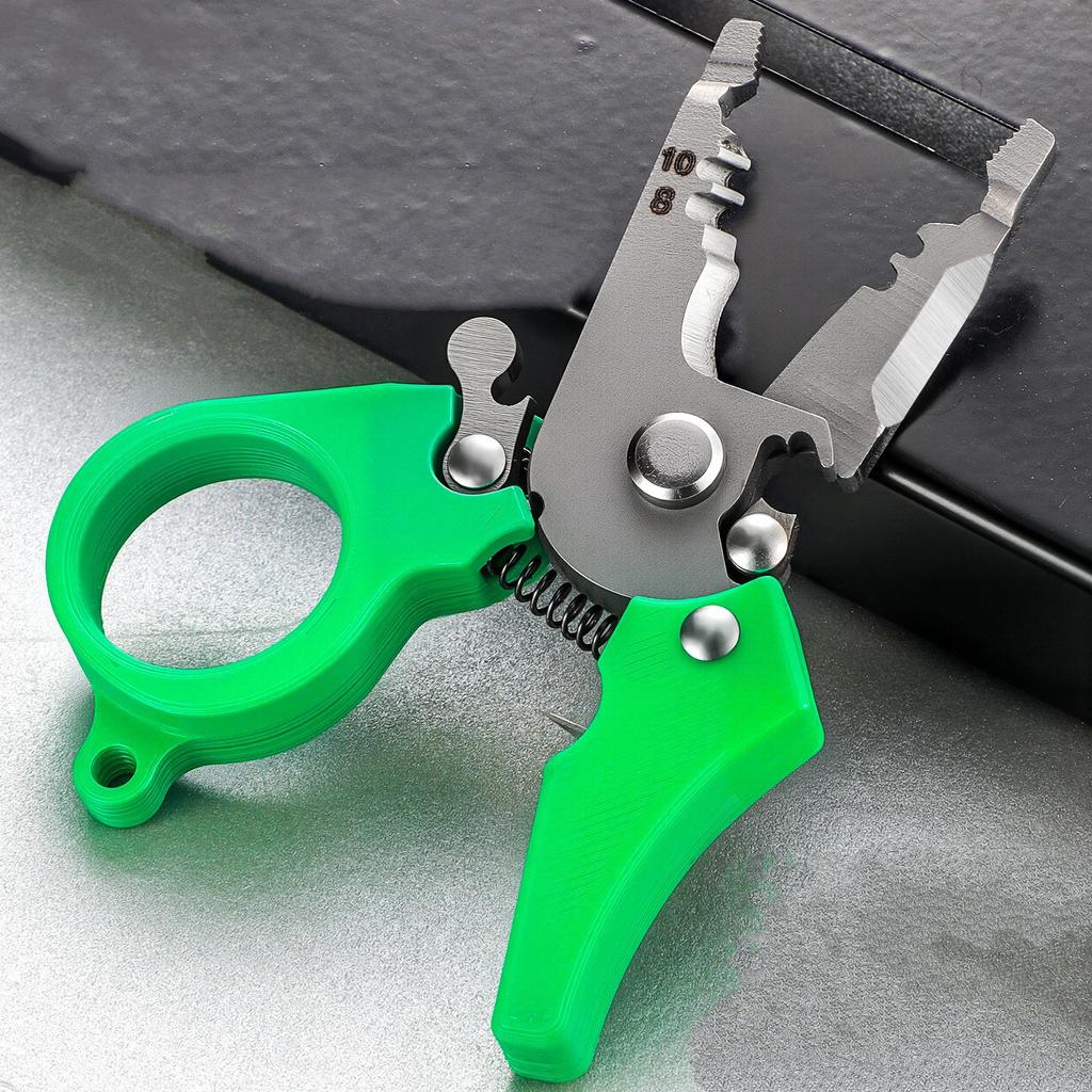 Многофункциональный мини-инструмент для снятия изоляции, обжима, электрика, для зачистки кабеля, кусачки для проволоки, мультиинструмент, резак для кабеля, ручной инструмент