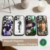 Чехол для телефона Toji Fushiguro Jujutsu Kaisen Для iPhone 17, 16, 15, 14, 13, 12, 11 Plus, Pro Max Магнитный Для Magsafe Беспроводной Зарядки