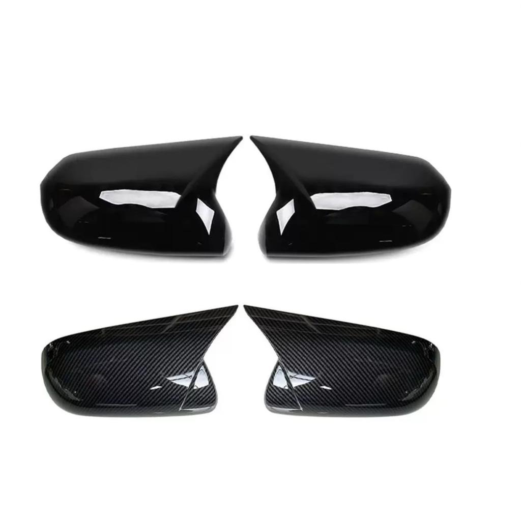 Rearview Side Mirror Cover Fit For Toyota Prius XW50 2016-2022 Carbon Fiber Wing Cap Car Exterior Door Rear View Case Trim