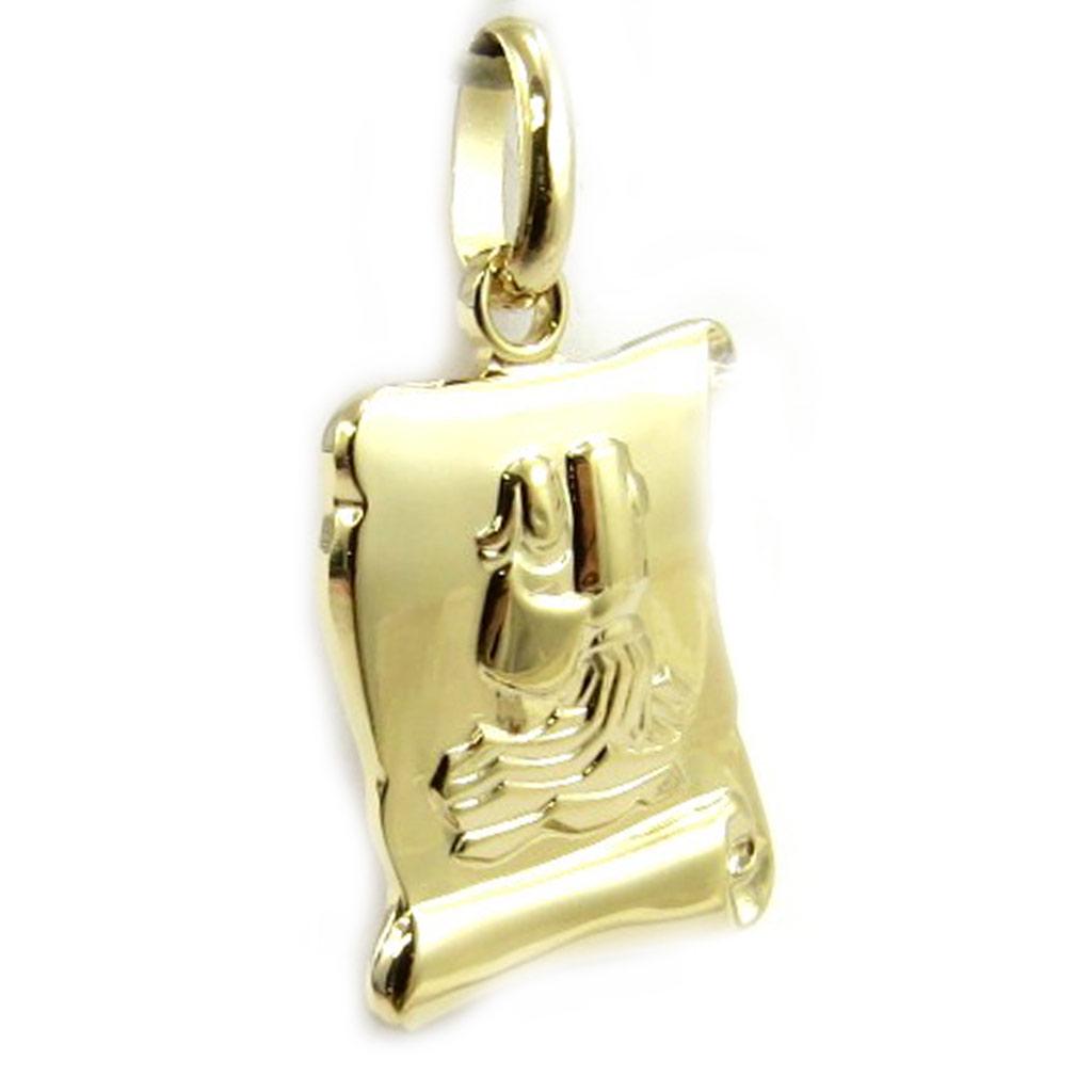 Altesse [L5324] - Позолоченный кулон "Водолей"