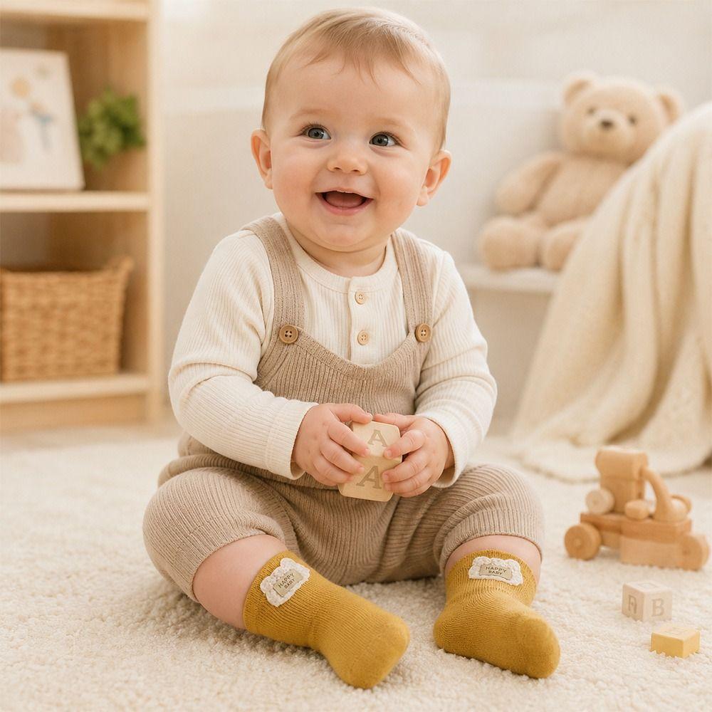Thickened Baby Warm Socks Cotton Infant Socks New Winter Floor Socks Winter Warmth