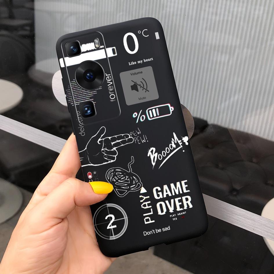 Чехол для Huawei P60 Pro 2023 Новые модные узоры Тонкая задняя крышка для Huawei P60 LNA-LX9 P 60 P60 Art Мягкий чехол для телефона Coque