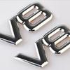 Металлическая наклейка-значок V8 на крыло Для V8 Racing Emblem Авто Для Автомобиля Мотоцикла Грузовика Внедорожника