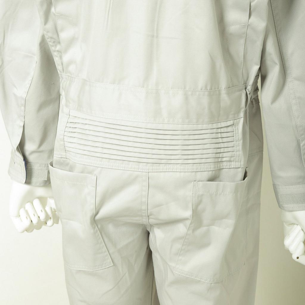 YAMAHA Actfit Mechanic Suit WY-207, Light Gray, Size 3L, 90792-M0293