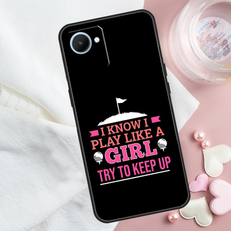 Love Golf For Realme GT 7 Pro GT 5 6 6T C67 C61 C55 C53 C51 C21Y C25S C75 10 11 12 13 14 Pro Plus Case
