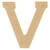 MDF Wood Letter 5 X 1.2 Cm Alphabet Letter V