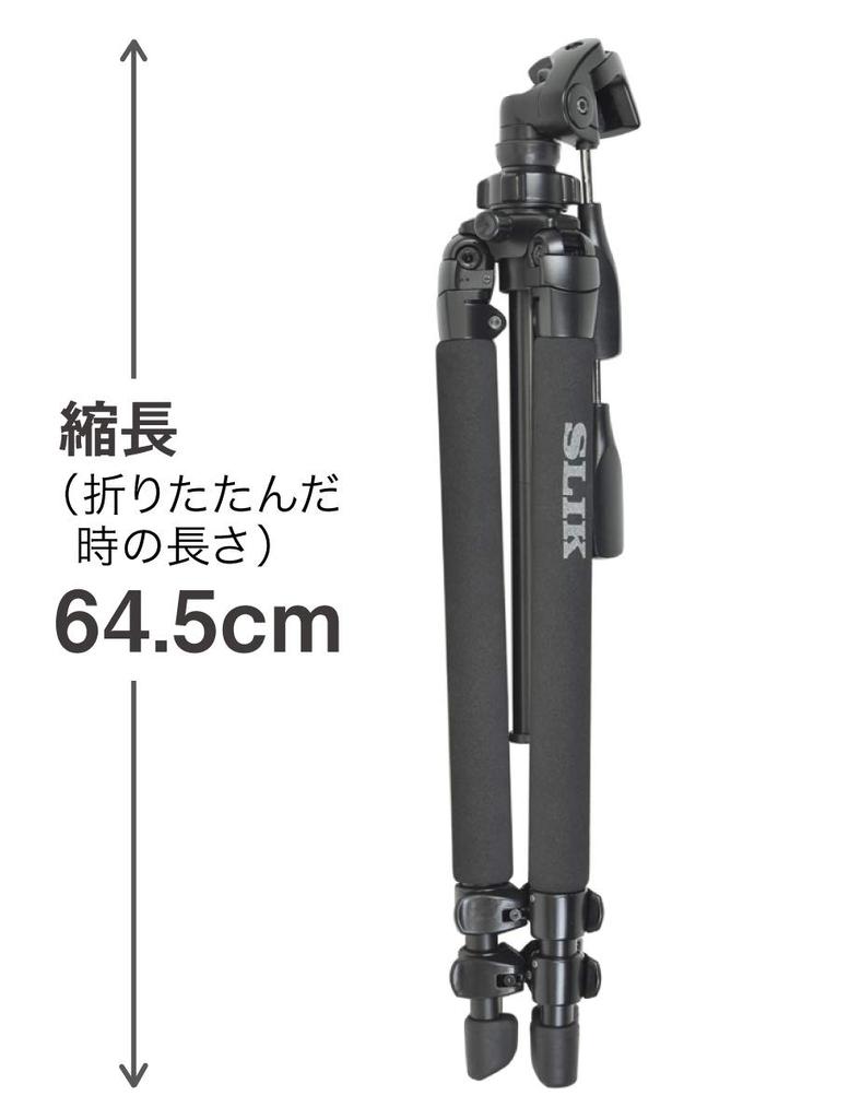 Штатив SLIK Able 400 N 3 уровня, средний размер 107973 DX-LE