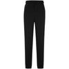 Letter Adjustable Drawstring Tapered Knit Joggers Women Joggers Space-Black 4WS3P605