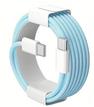 Кабель Type C на Type C, разноцветный, с поддержкой PD, быстрой зарядки и передачи данных, для телефона 15 15Pro, Huawei, Samsung, Xiaomi, Android, линия данных Type C