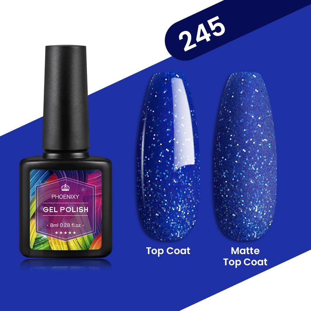 PHOENIXY 80 цветов, 8 мл гель-лак для ногтей, УФ-гель для ногтей, стартовый набор, замачиваемый гель-лак, гель-лак для ногтей, маникюр, DIY салон на дому