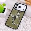Muay Thai Knee Shockproof Phone Case for iPhone 17 Air 16e 15 11 12 14 13 Pro Max Cover Coque