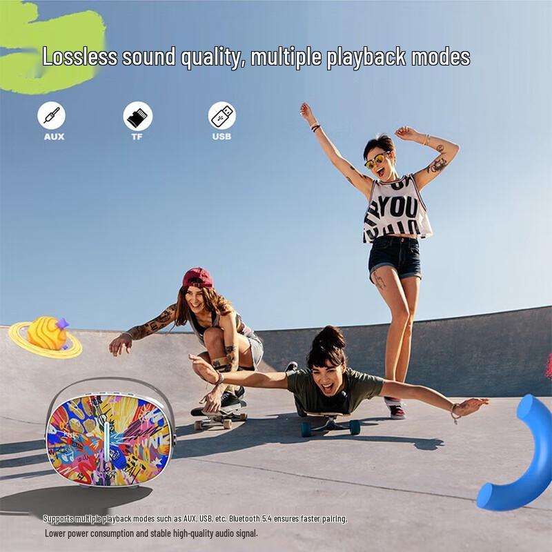 W-King T8II 40W Portable Bluetooth Speaker with Power Bank