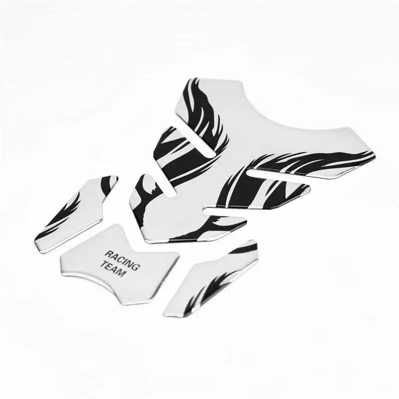 Универсальная наклейка на топливный бак для мотоцикла, накладка на бак из рыбьей кости, защитная накладка на топливный бак, наклейка на крышку мотоцикла, украшение