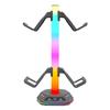 LED Light Headphone Stand LED Light Computer Desktop Display Holder Headphone Holder for Gaming PC Controllers