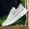 2024 Plus Size Men Casual Shoes Breathable Ultralight Comfprtable Outdoor Walking Footwear Krasovki Trainers High Quality Ghn78