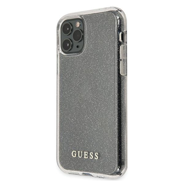 Guess Guhcn65Pcglsi Iphone 11 Pro Maxsrebrny/Silver Hard Case Glitter