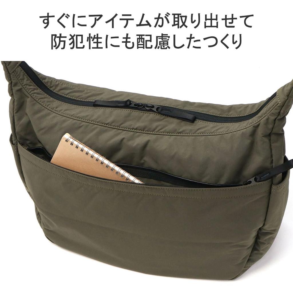 Muatsu WEATHER NEWTON EASY SHOULDER BAG Сумка через плечо OLIVE Размер 1 [Porter Classic] PC-050-2264