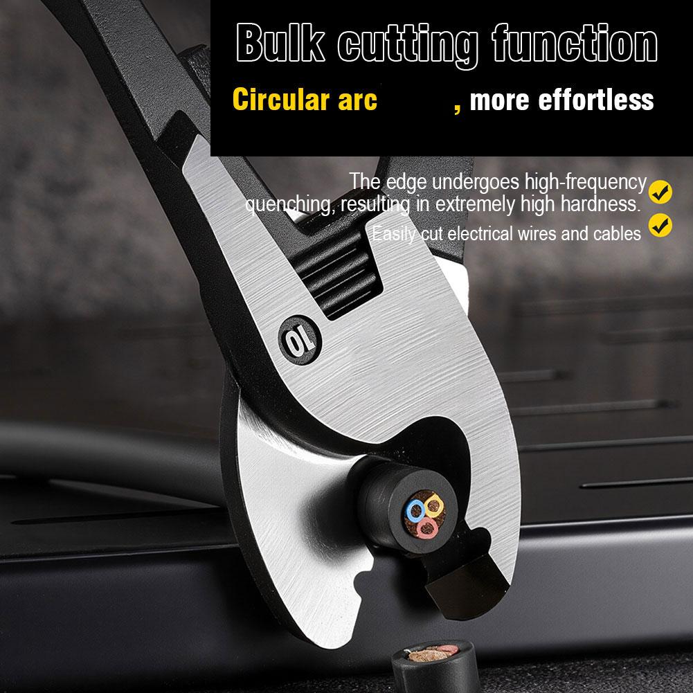 Industrial Grade Multifunctional Cable Cutter Effortless Heavy-duty Express Strong Large Manual Ultra Quiet Cable Cutter