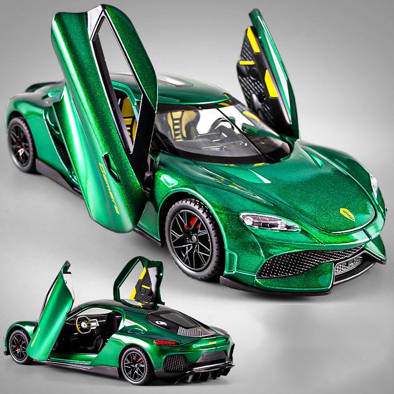 1:24 KNSG Jesko Absolut ONE 1 Gemera GT Суперкар Сплав Металл Литье под давлением Модель Автомобиля Домашний Декор Настольный Дисплей Украшение День Рождения