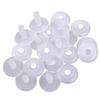 2 Cm Movable Joint White Plastic Eye Toy Accessories