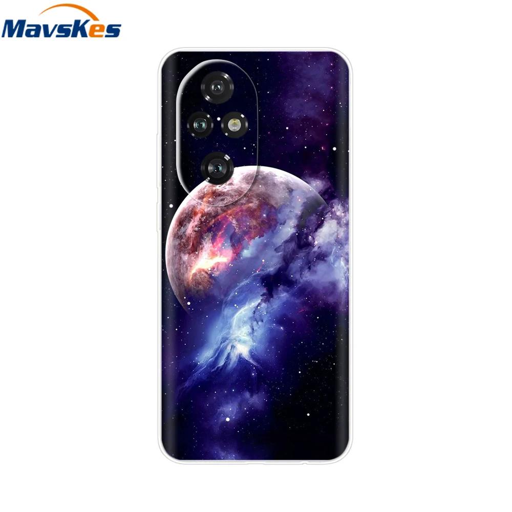 Чехол для Honor 200 Милый Мультяшный Силиконовый ТПУ Мягкие Чехлы для Телефона для For Honor 200 Pro Honor200 Lite Прозрачные Capas Honor200