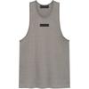Essentials Tank Top Heather Grey Men Tops 125SU242041F