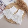 Flower Elastic Sleeve Cuffs Double Layer False Cuff Sleeve Lace Fake Cuffs  Sweater Decorative