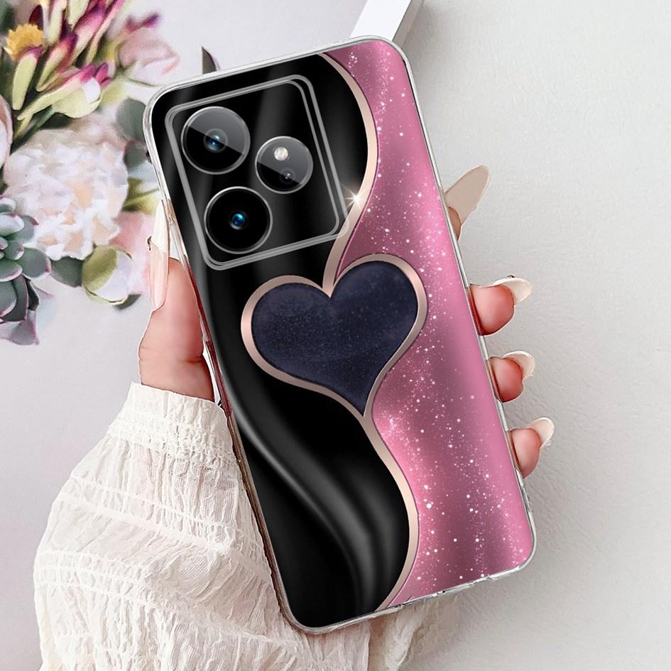 Чехол для Realme GT 7 7T 2025 Популярный Цветок Мягкий Прозрачный Силикон ТПУ Защитная Крышка Для Realme GT7 Pro RMX5011 Чехол-Ракушка для Телефона