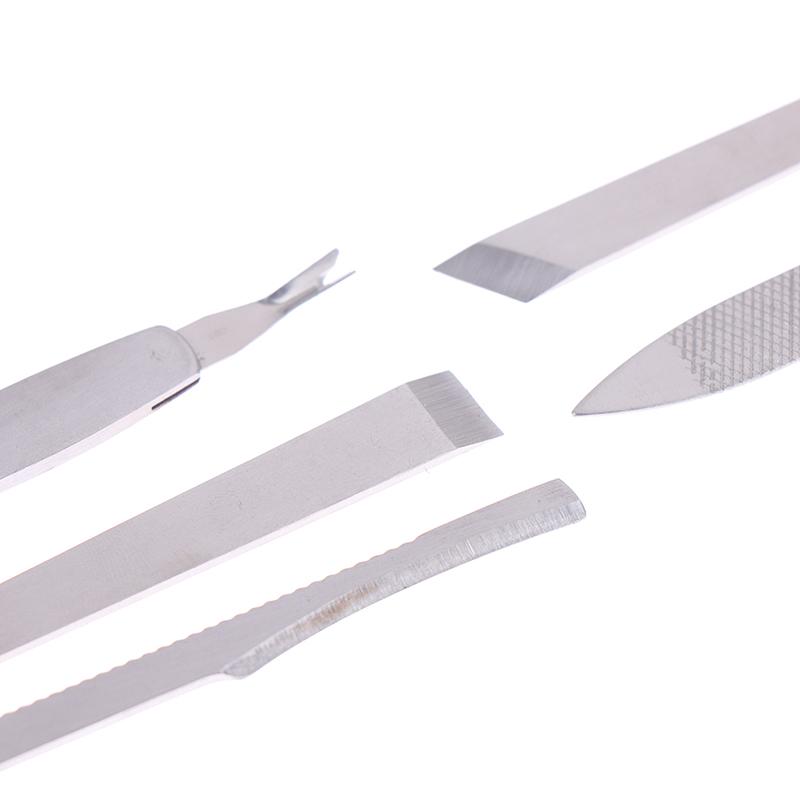 Простая пилочка для ногтей, вилка для мертвой кожи, инструмент для маникюра и педикюра, нож для педикюра, инструмент для красоты