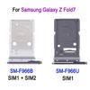 Samsung Galaxy Z Fold 7 SM-F966B Лоток для SIM-карты с иглой для извлечения - Двойной и одинарный слот