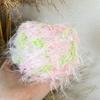 DIY Knitting Wool Soft Mixed Yarn Knitting Scarves Multi-Color Mix Weaving Mixed Floral Cute Knitting Pastoral Style 50g
