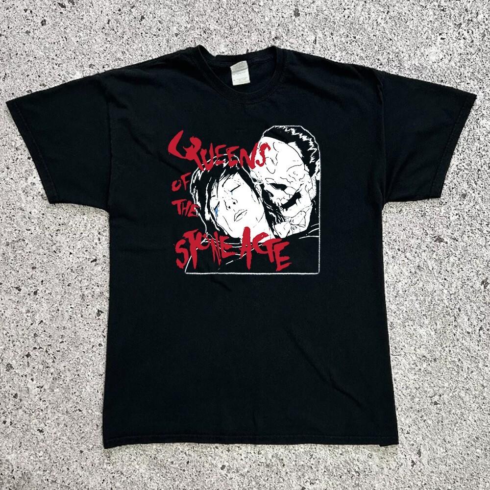Винтажный подарок Queens Of The Stone Age для фанатов Мужская S-235XL Футболка 9D1047 Унисекс Футболка