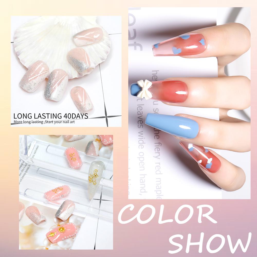 PHOENIXY, 8 мл, гель для быстрого наращивания, молочно-белый, телесный, розовый, твердый гель, полуперманентный, УФ-светодиодный, для быстрого наращивания дизайна ногтей