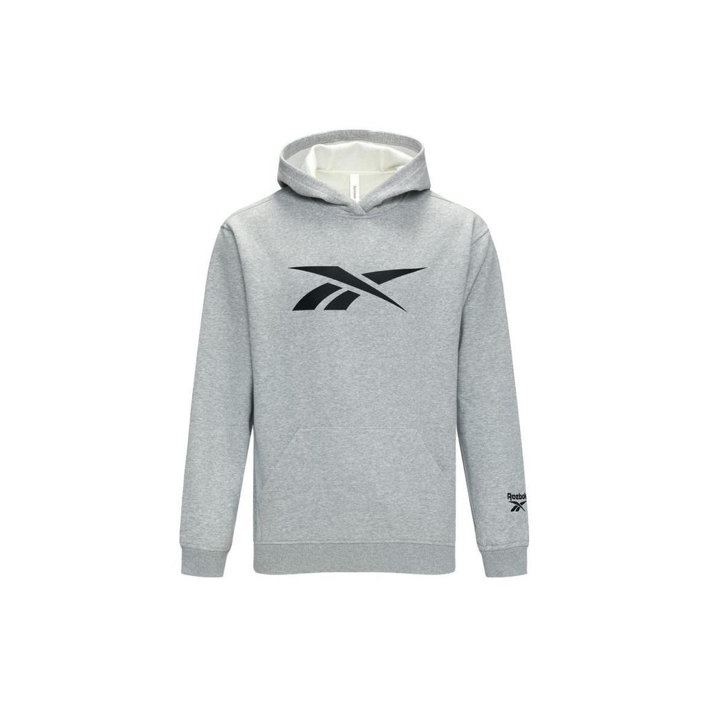 Reebok Толстовки Унисекс Серые С капюшоном Умеренный Обычный 23RMF305UGG4