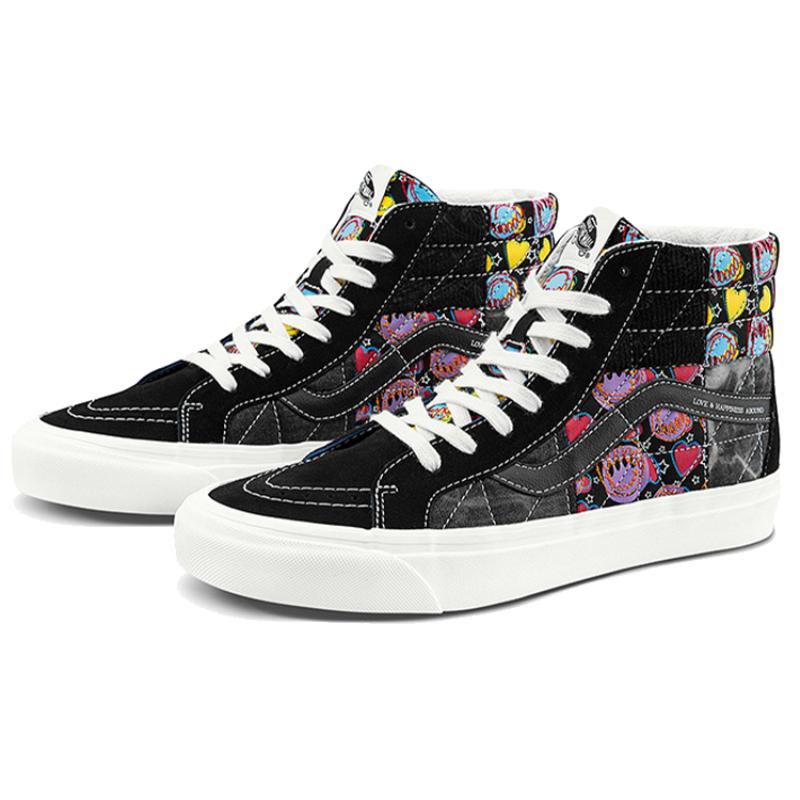 Vans Sk8 Hi 38 Dx Anaheim 'Positivity Patchwork Black' Sneakers Vans VN0A54FBA5J
