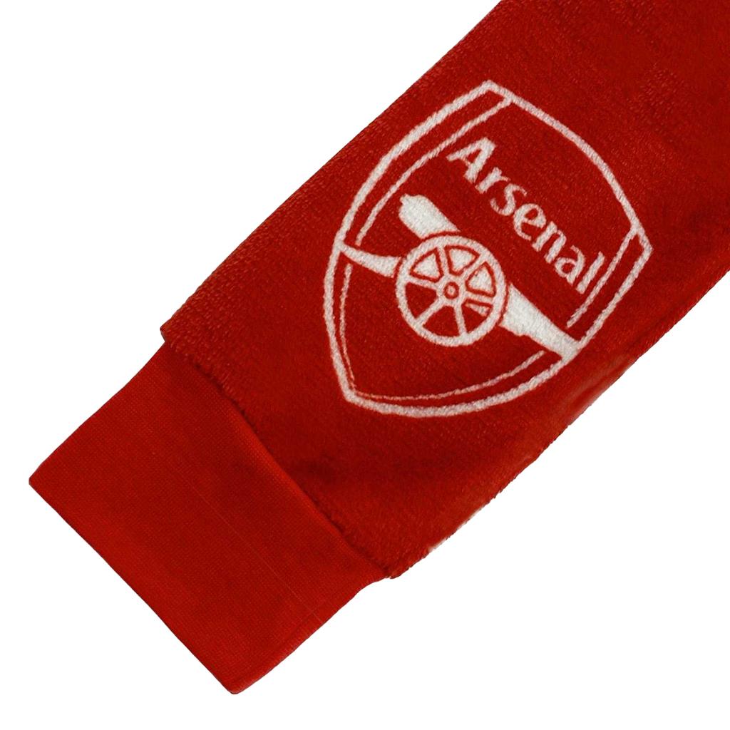 Arsenal FC Childrens/Kids Crest Fleece All-In-One Nightwear