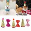 Fashion Party Supplies Birthday Cat Accessories Puppies Party Bow Pet Headband Pet Cap Dog Hat
