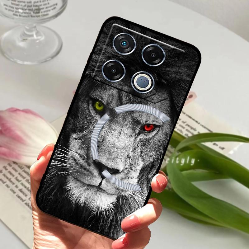 Чехол для Infinix GT 20 Pro животное Силикон Мягкий ТПУ Задние крышки Для Infinix GT 20 Pro Чехол X6871 GT20Pro Защитный Мультяшный Funda