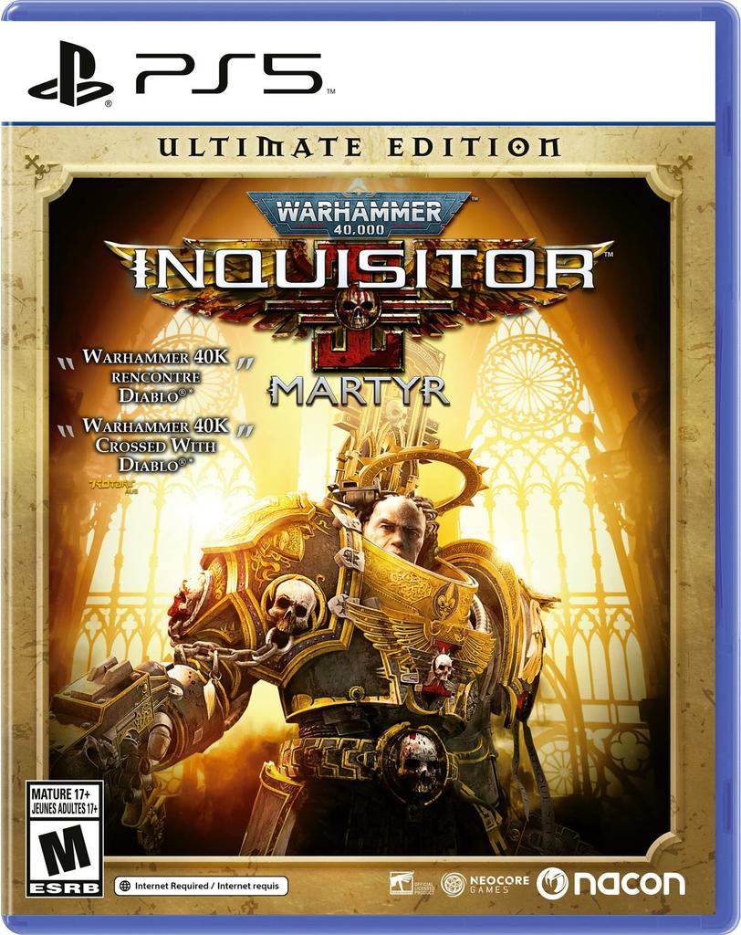 Warhammer Inquisitor Martyr Ultimate Edition North PS5 40,000 - - (Import America) -