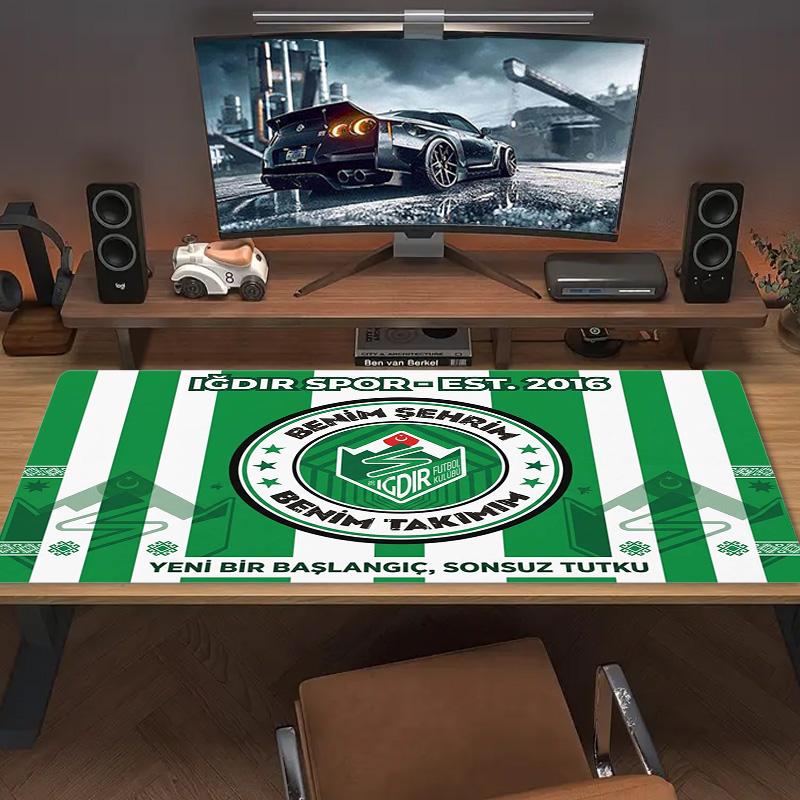 Iğdır FK duvar kağıdı Color Mouse Pad Large Gaming Table Cushion Non-slip Laptop Tablet Big Mousepad XXL Mat Mini PC Playmat With Lock edge