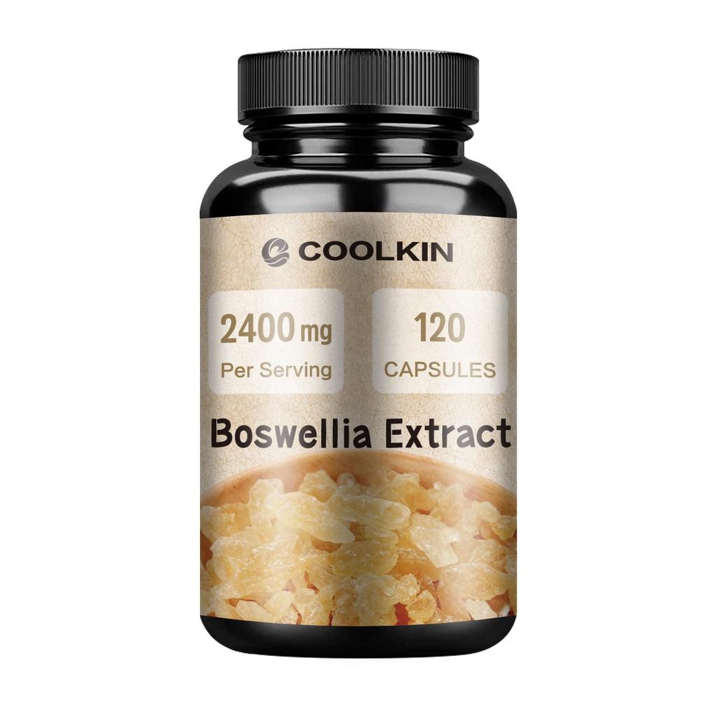 Boswellia Extract, Turmeric, and Tart Cherry Supplement | 2400 mg Per Serving | 120 Vegetarian Capsules
