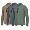 Men Casual O Neck Sweat Loose Pullover T-shirt Shirts T-shirt Loose Fit Solid Color Men Warm Long Sleeve Pullover