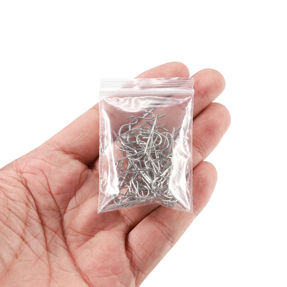 20-50pcs Stainless Steel Hypoallergenic Earring Hooks Fish Earwire Earrings Clasps Earring Wires For Jewelry Maki