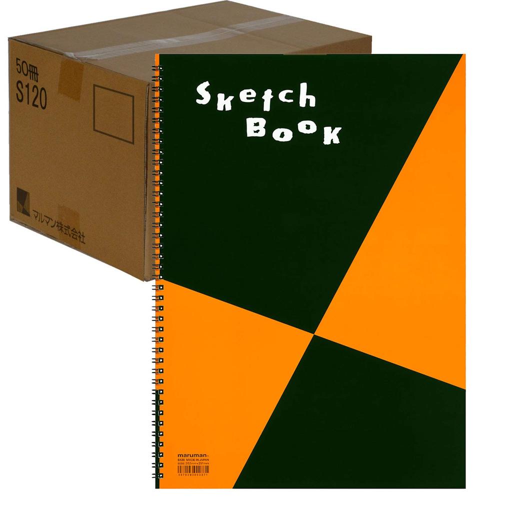 Maruman Sketchbook B4 Design Series Drawing Paper Regular Size 24 Sheets 50 Books S120X50