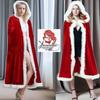 Взрослый рождественский плащ Красной Шапочки для сценического выступления или вечеринки