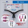 HEIGHTEN Рукоятка катушки для Shimano и Daiwa Универсальные спиннинговые катушки 80/92/95/98/110 мм (Нет ручки) (92мм - Черный) (566)
