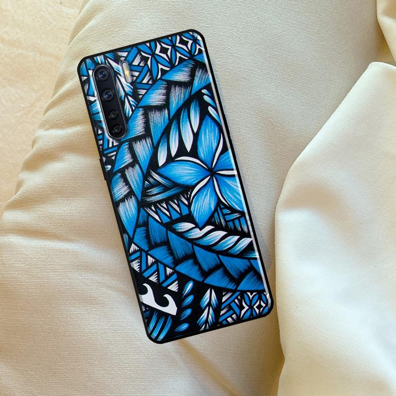 Маори Полинезийский Самоанский Племенной Чехол для OPPO A79 A38 A58 A78 A98 A54 A74 A94 A16 A76 A96 A5 A9 A52 A72 A15 A17 A57 A53S
