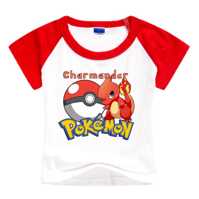 Cute children's short sleeved casual fashion T-shirt