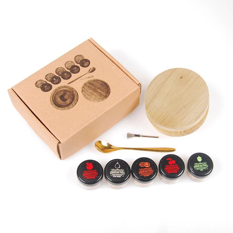 Cocktail Smoker Kit for Bourbon Whiskey Gifts for Men Drink Smoker Infuser Old Fashioned Smoker Kit with Wood Chips for Bar Tool 5